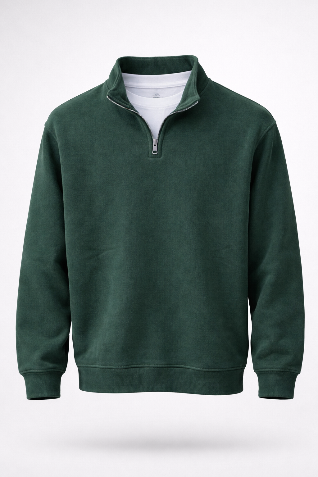 amaranth quarter zipper